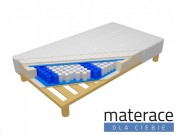 Materac pocket z lateksem Eros na stelażu Materace Dla Ciebie Materac pocket z lateksem Eros na stelażu Materace Dla Ciebie